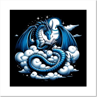 Mystical Dragons and UFOs Unleash the Fantasy in Every Tee Posters and Art